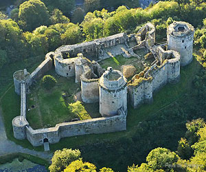 Vue du château de Tonquédec